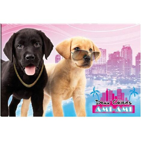 Cadre en toile Chiens
