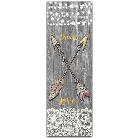 Cadre en toile Flèches Dream Love 30 x 90 cm