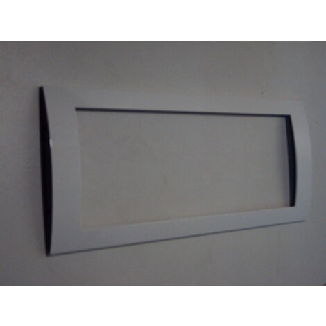 Cadre enjoliveur blanc pour boite platine de rue 3 modules 140x325mm SFERA BTICINO 331232
