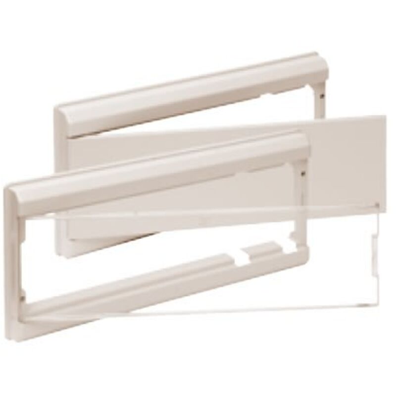 Cadre et porte ivoire pour panneau électrique icp + 24 ou 38 éléments Solera 5204