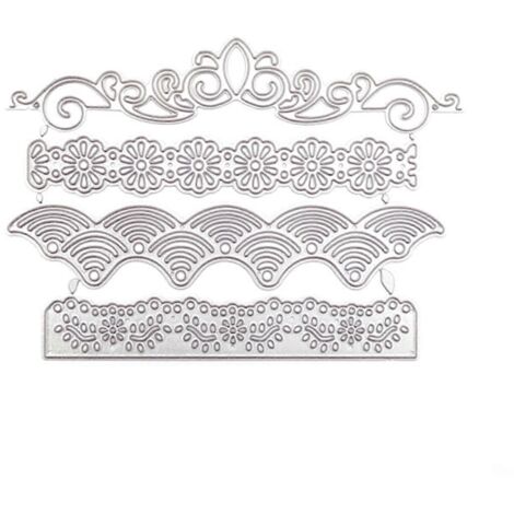Cadre Fleur Métal Découpe DIY Pochoir Album Scrapbooking Carte Emboîtage Décoratif Artisanat