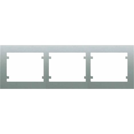 Cadre horizontal à 3 éléments ALUMINIUM MERCURIO BJC IRIS 18003-MA