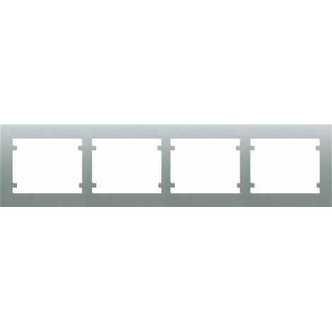 Cadre horizontal à 4 éléments ALUMINIUM MERCURIO BJC IRIS 18004-MA