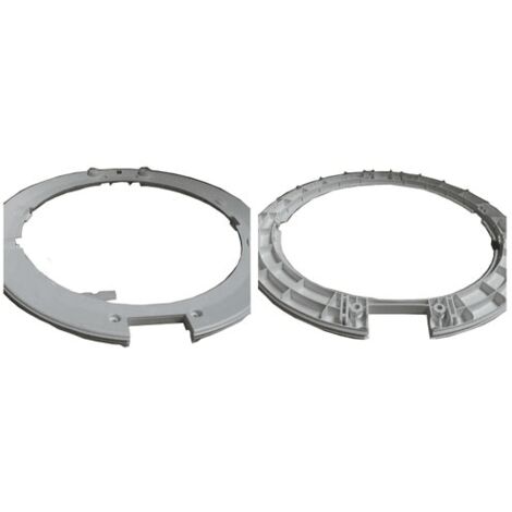 CADRE HUBLOT INTERIEUR BLANC POUR LAVE LINGE WHIRLPOOL - 481244019589