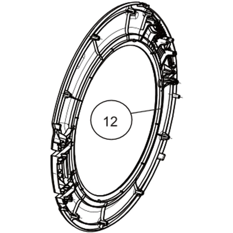 Beko - Cadre intérieur (repère 12)