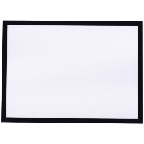 Cadre magnétique transparent en PVC pour documents A4, format lettre, photos, agenda.
