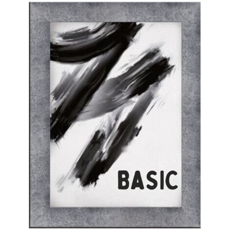 Cadre MDF BASIC pour photo 21x29,7 cm béton 1 pc.