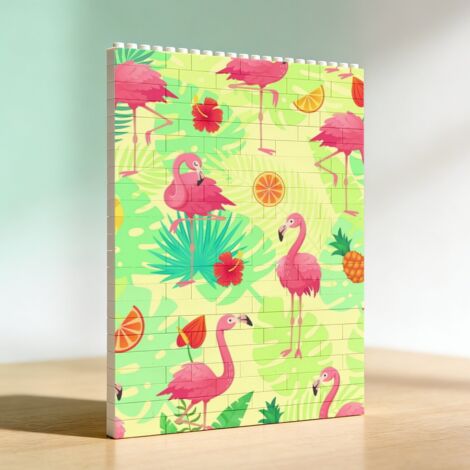 Cadre mémoire créatif DIY en briques, cadeau pour lui, elle, amoureux
