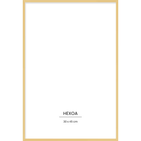 Cadre métal Or 30x45cm