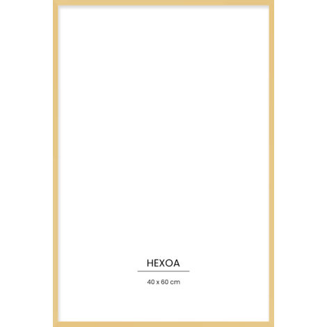 Cadre métal Or 40x60cm