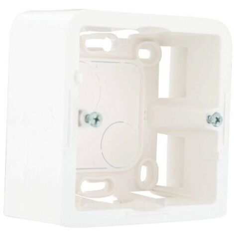 Cadre mosaïc 2 modules 40mm blanc sans support 90591 - LEGRAND