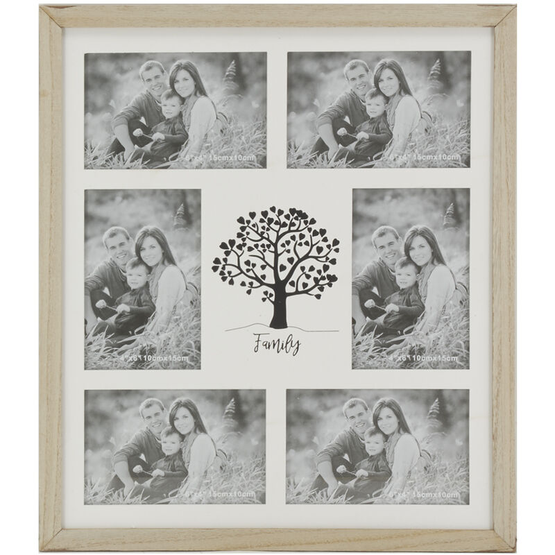 Cadre mural Arbre de vie 6 photos en médium