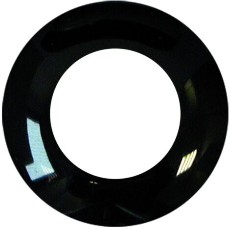 Cadre noir de PD9-FP bague de recouvrement pour PD9 faux plafond noir LUXOMAT 92235