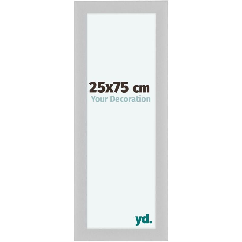 Cadre Photo 25x75 cm - Blanc Mat - MDF - Como.