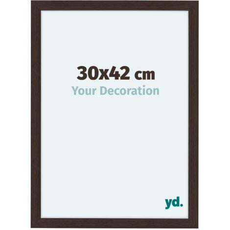 Cadre Photo 30x42 cm - Chêne Foncé - MDF - Como.