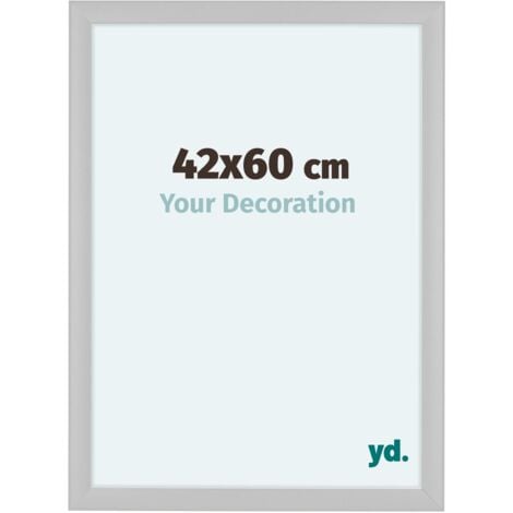 Cadre Photo 42x60 cm - Blanc Mat - MDF - Como.