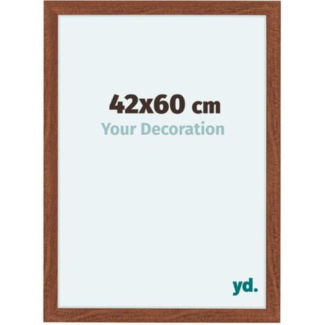 YD. Cadre Photo 42x60cm Noyer MDF Como.