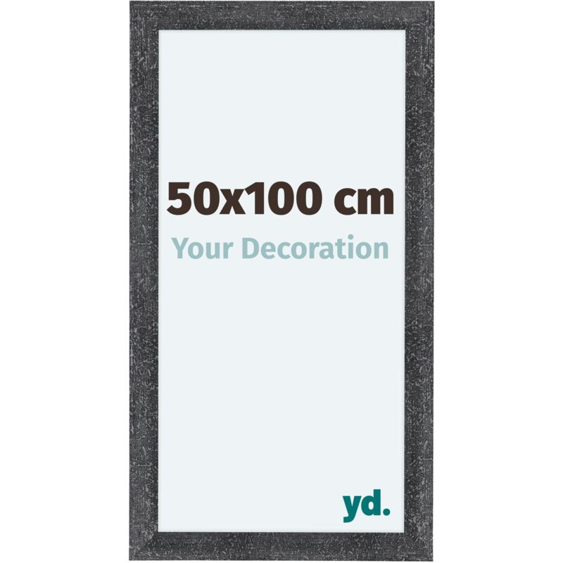 Cadre Photo 50x100 cm - Gris Patiné - mdf - Como.