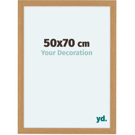 Cadre Photo 50x70 cm - Hêtre - MDF - Como.