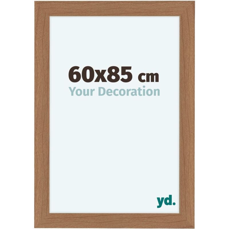 Cadre Photo 60x85cm Noyer clair mdf Como.