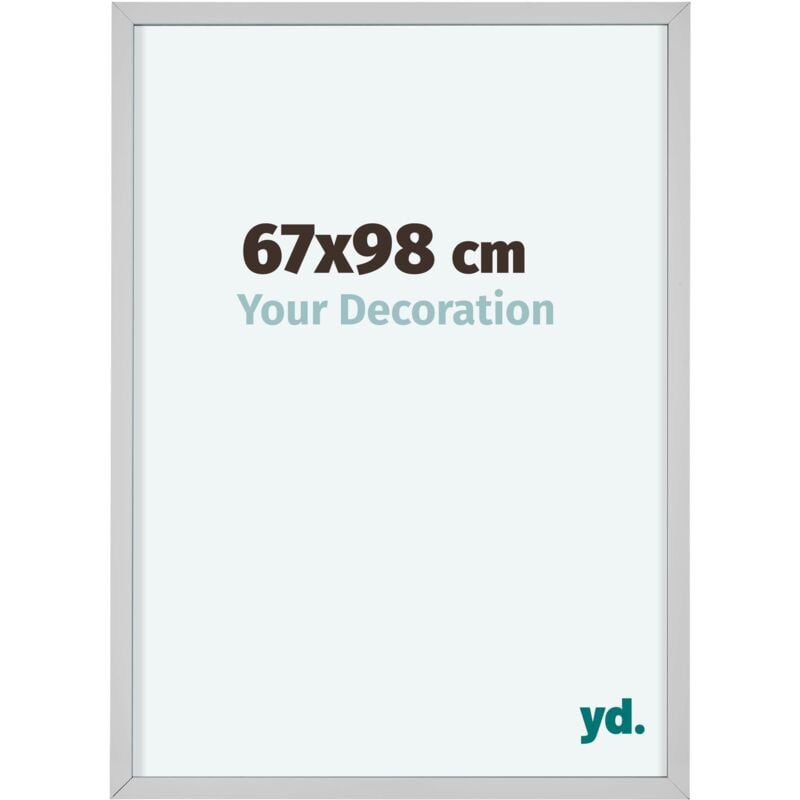 Cadre Photo 67x98 cm - Blanc - Aluminium - Virginia.