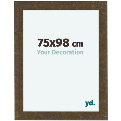 Cadre Photo 75x98 cm - Or Antique - MDF - Como.