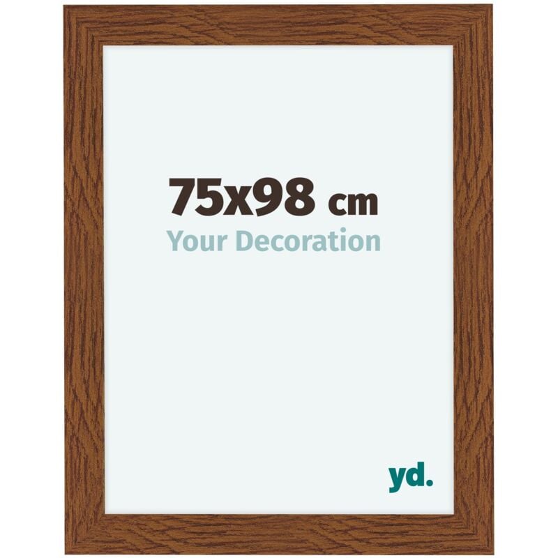 Cadre Photo 75x98 cm - Chêne Rustique - mdf - Como.