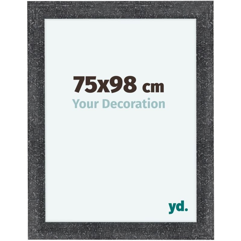 Cadre Photo 75x98 cm - Gris Patiné - MDF - Como.