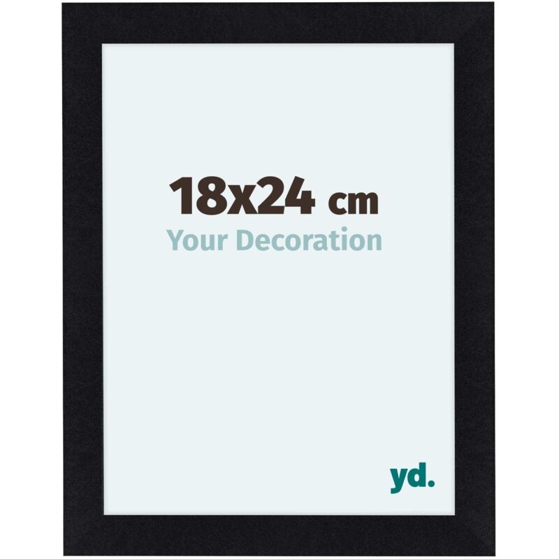 Cadre Photo 75x98cm Noir Mat mdf Como.