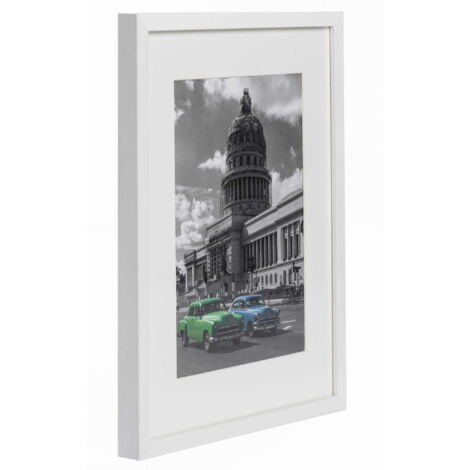Cadre photo/affiche A3/A4 29,7 x 42 cm, blanc classique, MDF, BD art