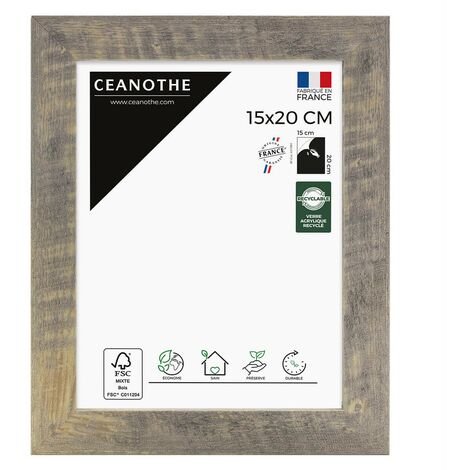 Cadre photo Alizée Brun 15x20 cm