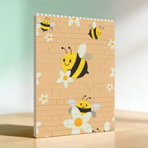 Cadre photo anniversaire en blocs à faire soi‑même pour adultes, cadeau de la Saint‑Valentin