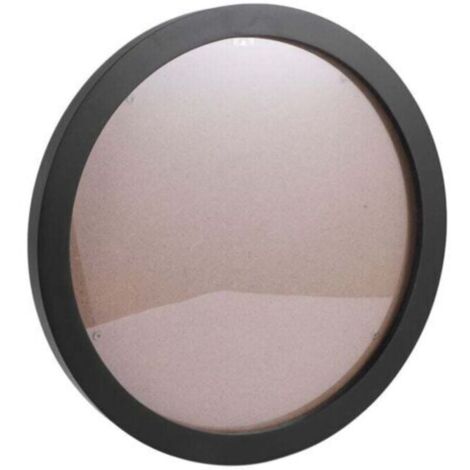 Cadre Photo Bois Rond 10 Pouces Support Mural Créatif Cadeau Déco DIY Noir