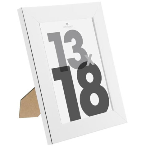 Cadre Photo "Classique" 13x18cm Blanc