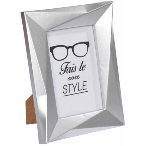 Cadre Photo Déco "Origami Frame" 20x25cm Argent