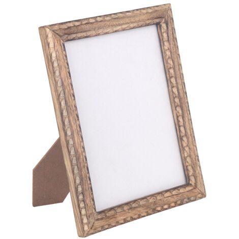 Cadre photo décoratif pour mur et table, design ethnique, idéal pour offrir, support vertical et horizontal.