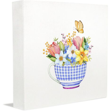 Cadre photo, décorations de Pâques pour le bureau, panneau en bois pour la table ou la maison, décoration pour étagère ou chambre, cadeau pour les papas