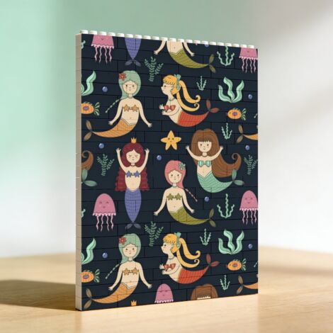 Cadre photo DIY en briques pour adultes, cadeau romantique pour lui, elle, amoureux
