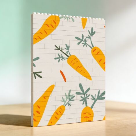 Cadre photo DIY en briques pour couples adultes, cadeau romantique