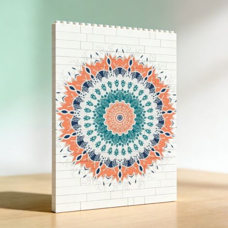 Cadre photo DIY pour adultes en blocs de construction, cadeau spécial