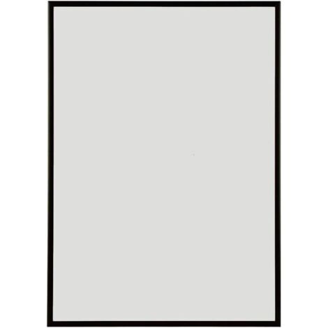 Cadre photo en aluminium A3 ultra-fin 0.8 cm – Design moderne noir – Pour affiches 39x59 cm – Résistant à l'humidité