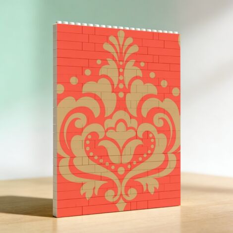 Cadre photo en blocs pour amoureux, cadeau de la Saint‑Valentin