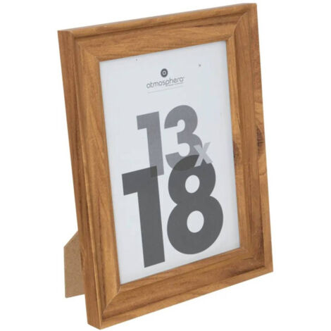 Cadre Photo en Bois "Mae" 13x18cm Marron