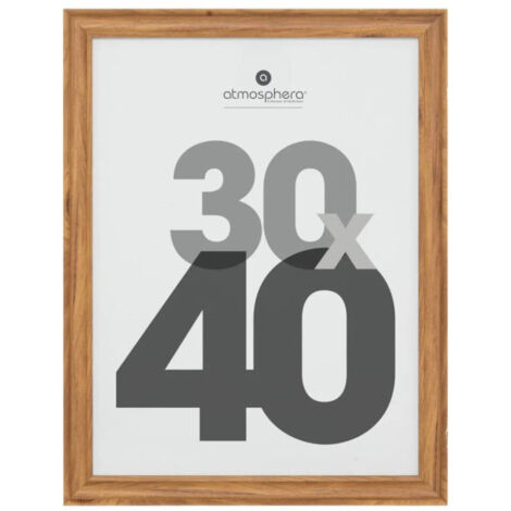 Cadre Photo en Bois "Mae" 30x40cm Marron