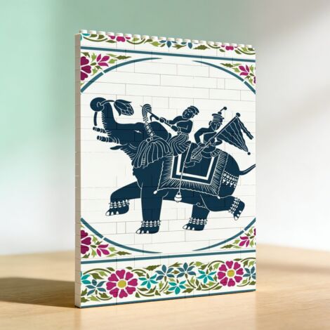Cadre photo en briques à construire, cadeaux de la Saint-Valentin pour couples