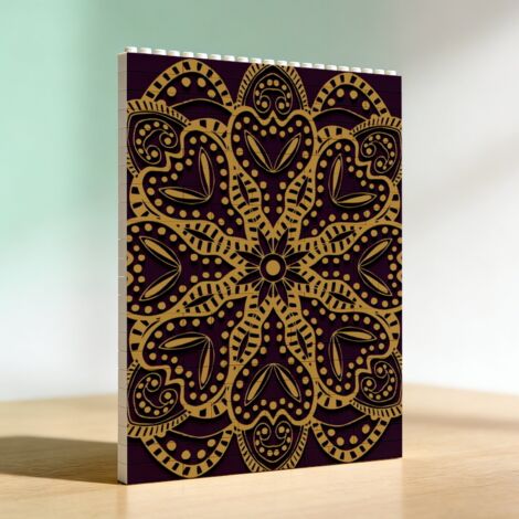 Cadre photo en briques pour adultes, cadeau romantique pour anniversaire