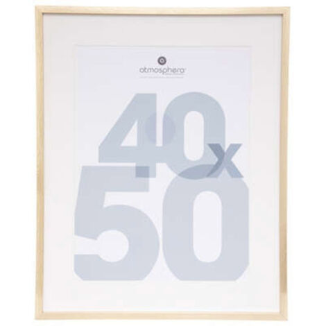 Cadre Photo en Verre "Manu" 40x50cm Or