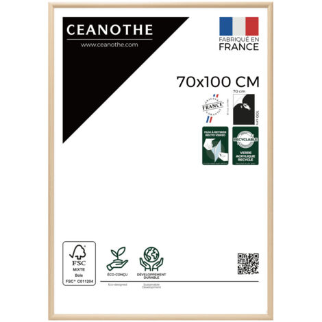 Cadre photo Essentiel exposition brut 70x100 cm