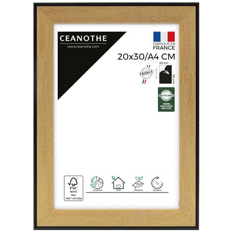 Cadre photo Loft noir 20x30 cm/A4