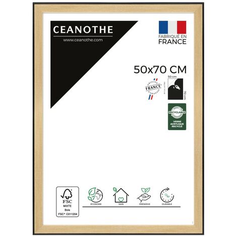 Cadre photo Loft noir 50x70 cm